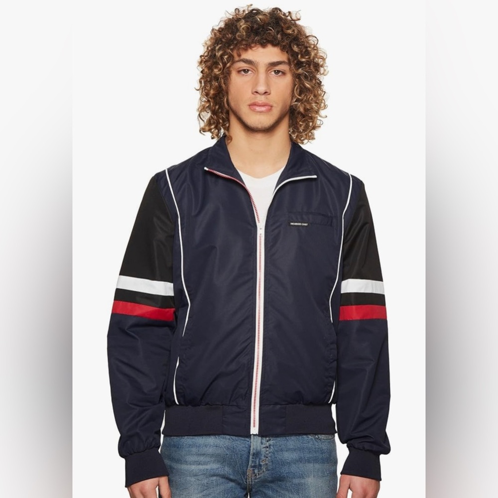 Members Only Light Windbreaker Jacket